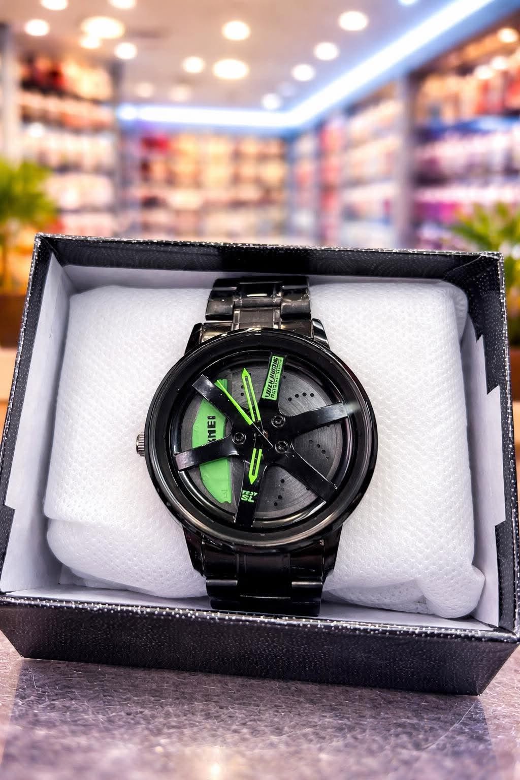Velocity Black Rim Sport Watch — Savageon Bangladesh