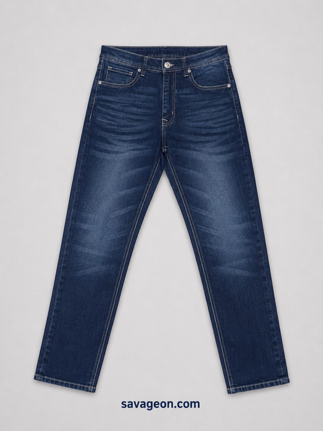 Trendy Premium Dark Blue Denim Jeans for Men — Savageon Bangladesh