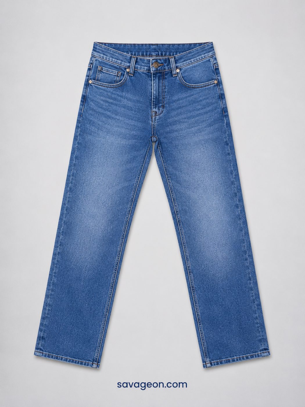 Kingfisher Men's Light Blue Slim Fit Denim Jeans — Savageon Bangladesh