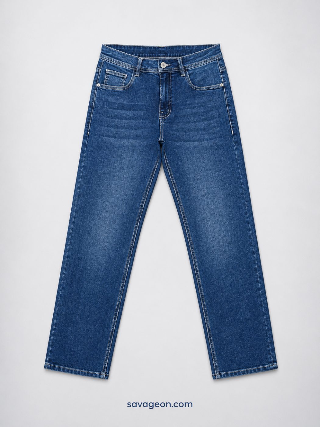 JACK & JONES Men's Classic Blue Slim Fit Denim Jeans — Savageon Bangladesh