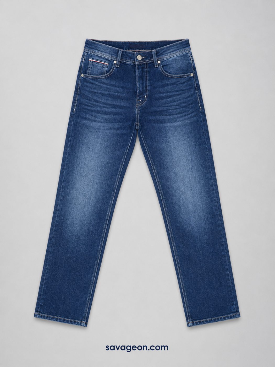 Tommy Hilfiger Men's Dark Blue Slim Fit Denim Jeans — Savageon Bangladesh